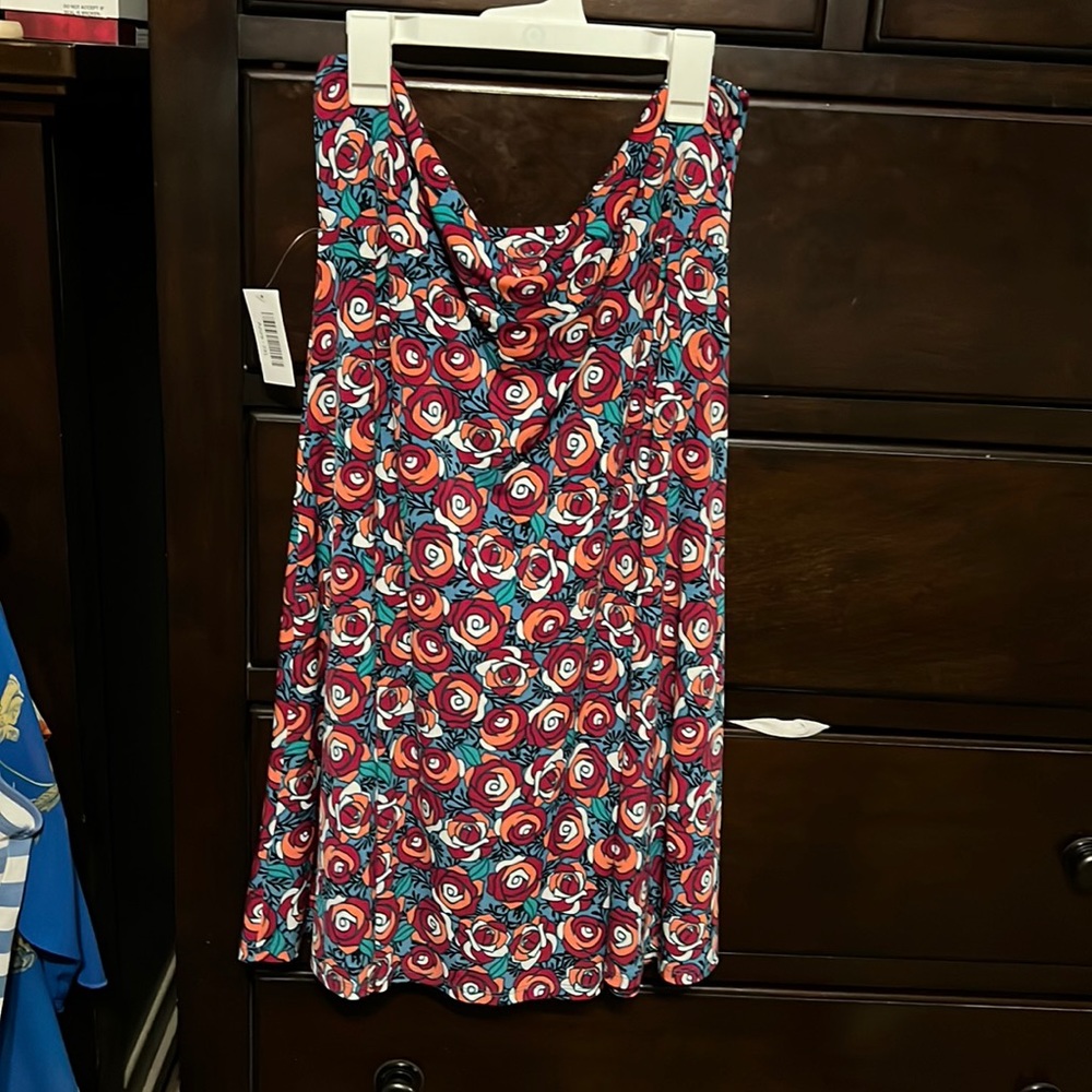Swing skirt with soft waist